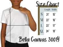 Load image into Gallery viewer, Youth Bella Canvas T-Shirt Builder
