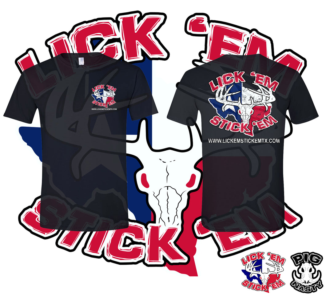 Lick'Em Stick'Em Vintage T-Shirt